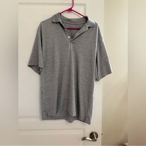Walter Hagen Essentials Light Gray Polo Shirt